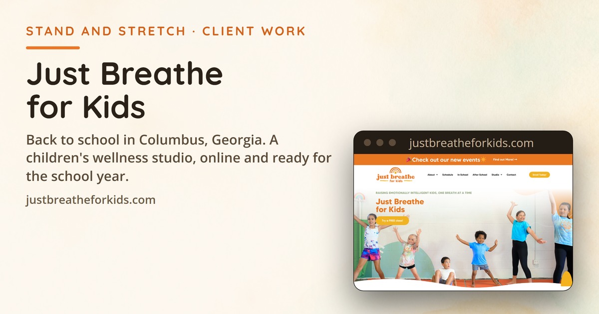 Just Breathe for Kids